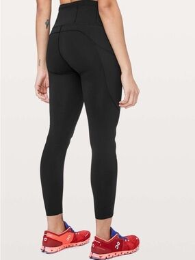 Lululemon Fast & Free 7/8 Tight II *Non-Reflective Nulux 25" woman’s size 20